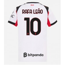 AC Milan Rafael Leao #10 Bortatröja Dam 2025-26 Korta ärmar